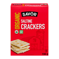 Click to get to Savor Organic Crackers