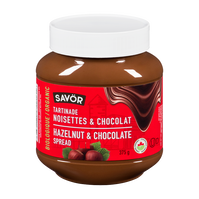Click to get to Savor Organic Hazelnut and Chocolate Spread